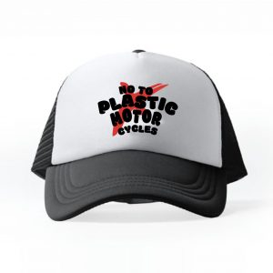 Gorra Trucker Blanca Diseño X