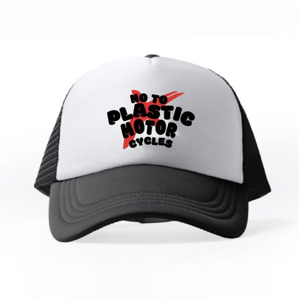 Gorra Trucker Diseño X (blanca)