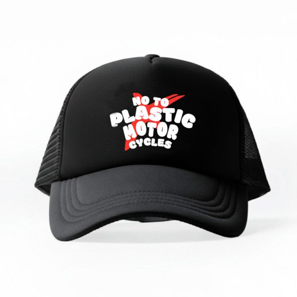 Gorra Trucker Diseño X (negra)