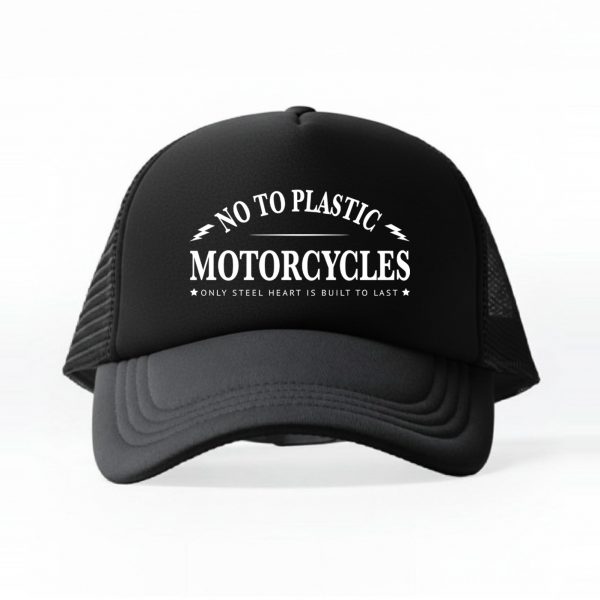 gorra trucker negra logo oficial ntpm