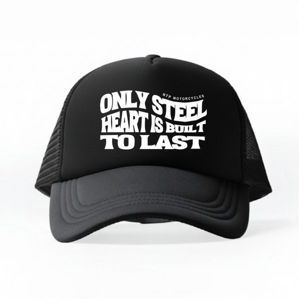 Gorra Trucker Steel Heart (negra)