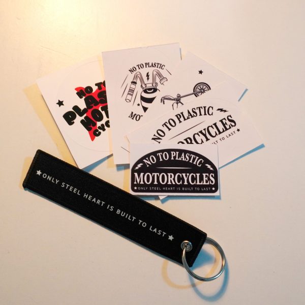 pack de pagatinas + llavero ntp motorcycles
