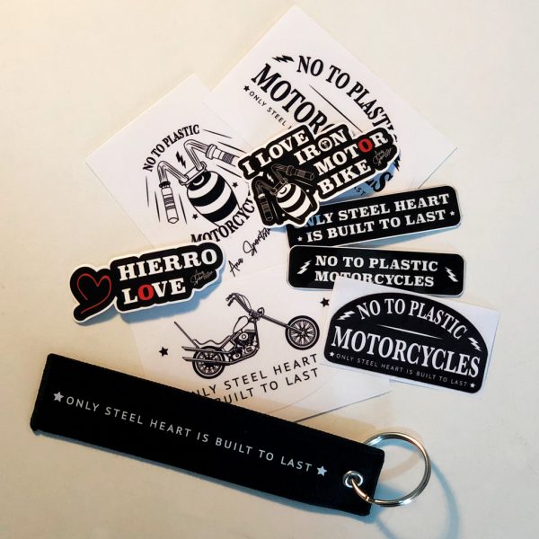 Pegatinas + Llavero NTP Motorcycles