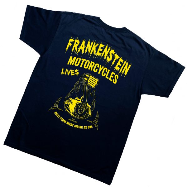 camiseta Frakenstein motorcycles lives ana sportster
