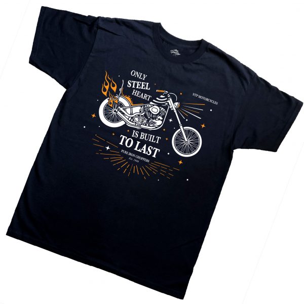 camiseta steel heart chopper