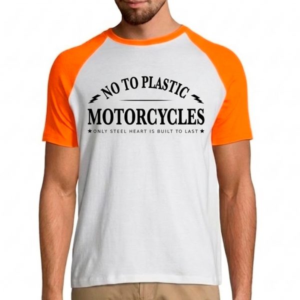 camiseta manga raglan Ntp Motorcycles