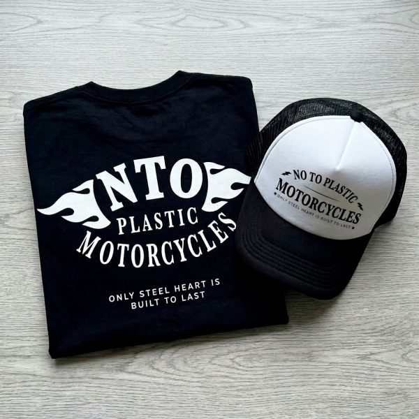 Pack Street Rider 1: Camiseta NTPM Llamas + Gorra logo oficial blanca