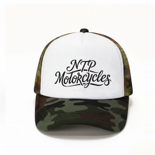 Gorra Trucker logo corto (camuflaje)